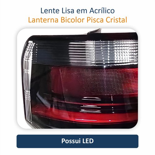Lanterna Traseira Canto Jeep Compass 2022 Até 2024 TYC Com Led Lado Direito Passageiro
