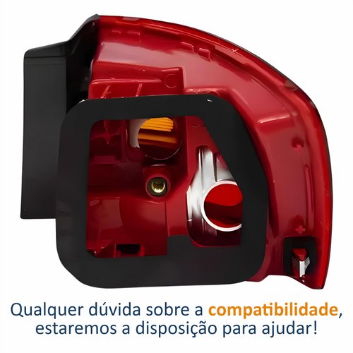 Lanterna Traseira Canto Vw Jetta 2011 Até 2014 Lado Esquerdo Motorista