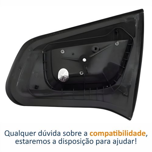Lanterna Traseira Citroen C3 2013 até 2021 Tampa Lado Esquerdo Motorista
