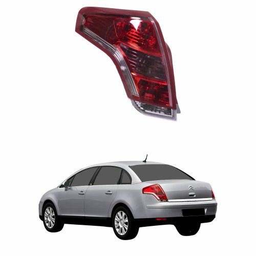 Lanterna Traseira Citroen C4 Pallas 2006 Até 2012 Lado Esquerdo Motorista