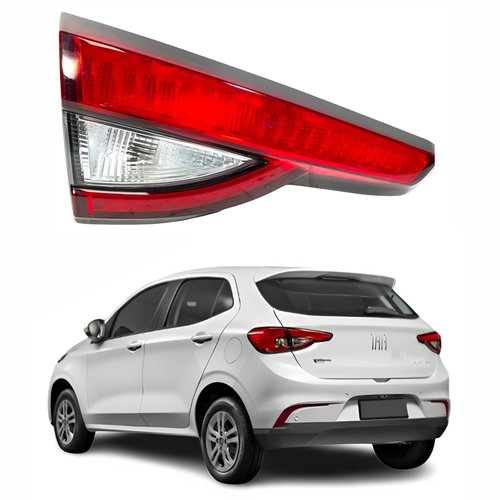 Lanterna Traseira Fiat Argo 2017 Até 2022 Tampa Lado Esquerdo Motorista