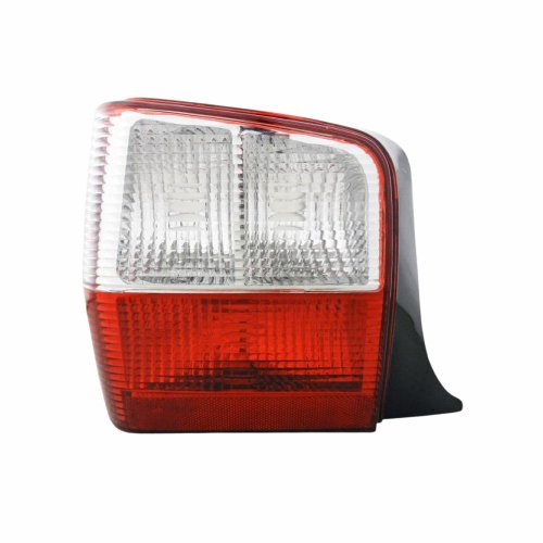 Lanterna Traseira Fiat Uno 2004 Até 2011 Bicolor Cristal Lado Esquerdo Motorista
