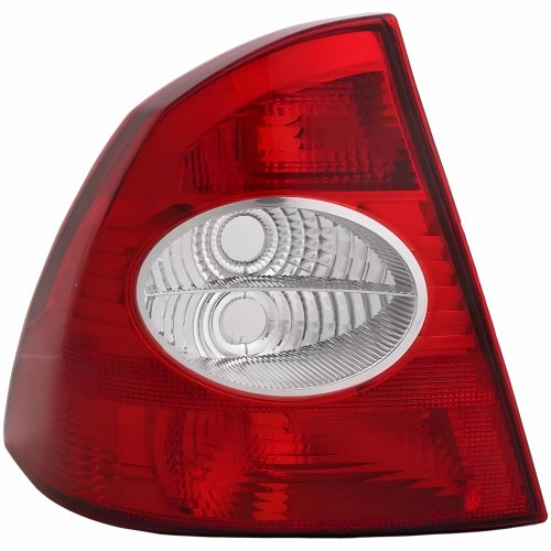 Lanterna Traseira Ford Focus Sedan 2009 2010 2011 2012 Bicolor Cristal Lado Esquerdo Motorista