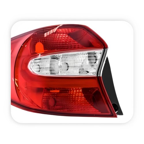 Lanterna Traseira Ford Ka 2015 2016 2017 2018 Sedan Bicolor Lado Esquerdo Motorista