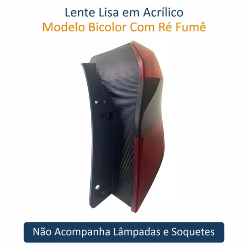 Lanterna Traseira Ford Ka Hatch 2015 Até 2018 Fumê Lado Direito Passageiro