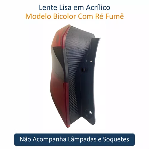 Lanterna Traseira Ford Ka Hatch 2015 Até 2018 Fumê Lado Esquerdo Motorista