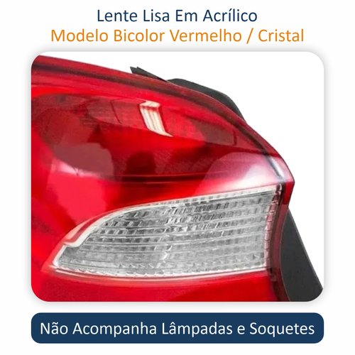 Lanterna Traseira Ford Ka Hatch 2019 Até 2022 Original Arteb Lado Esquerdo Motorista