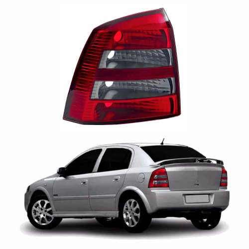 Lanterna Traseira Gm Astra Hatch 2003 Até 2012 Fumê Lado Esquerdo Motorista