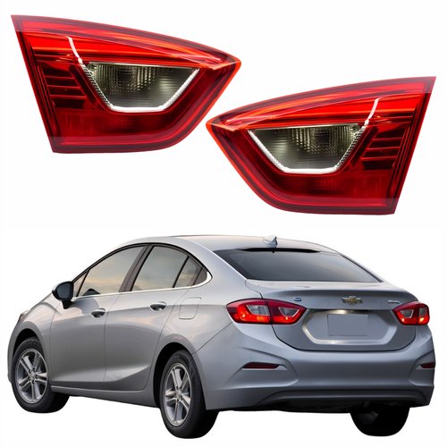 Par Lanterna Traseira Gm Cruze Sedan 2017 Até 2024 Tampa