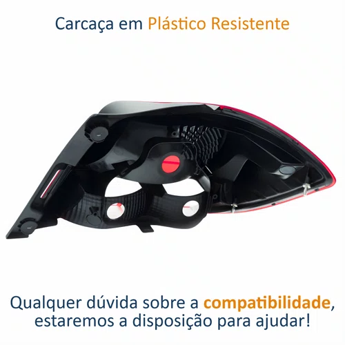 Lanterna Traseira Gm Onix 2012 Até 2016 Bicolor Lado Esquerdo Motorista