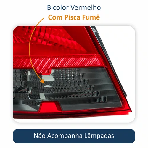 Lanterna Traseira Gm Onix 2012 Até 2016 Fumê Lado Esquerdo Motorista
