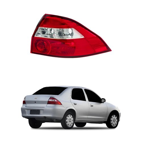Lanterna Traseira Gm Prisma 2006 Até 2012 Bicolor Lado Direito Passageiro