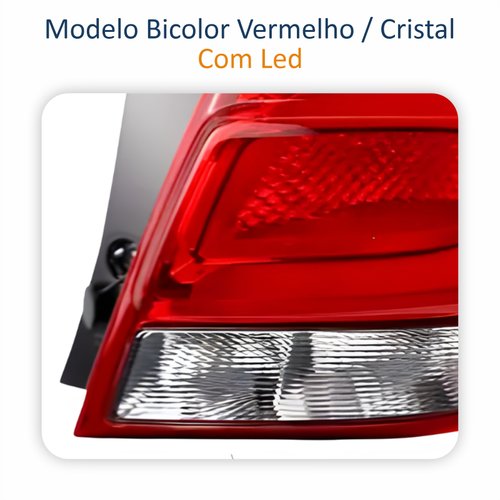 Lanterna Traseira Gm Tracker 2017 Até 2020 Com Led Lado Direito Passageiro