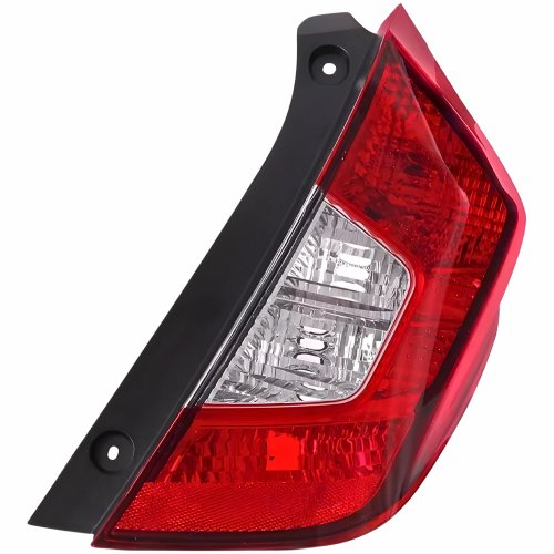 Lanterna Traseira Honda Fit 2015 2016 2017 Canto Bicolor Cristal Lado Direito Passageiro