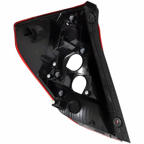 Lanterna Traseira Honda Fit 2018 2019 2020 2021 Bicolor Cristal Com Led Lado Direito Passageiro