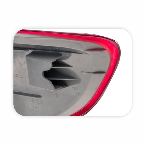 Lanterna Traseira Hyundai Hb20 Sedan 2012 Até 2019 Canto Bicolor Lado Esquerdo Motorista