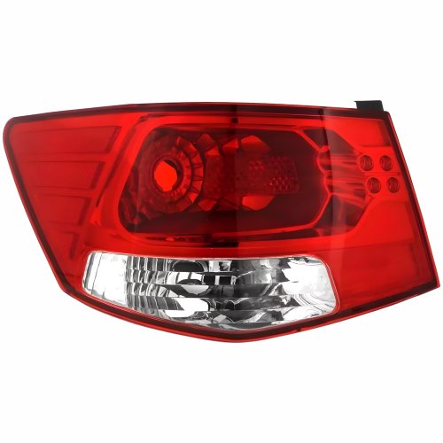 Lanterna Traseira Kia Cerato 2009 2010 2011 2012 2013 Bicolor Canto Lado Esquerdo Motorista