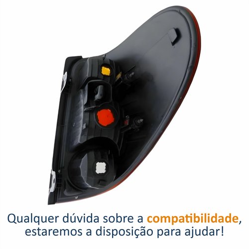 Lanterna Traseira Mitsubishi L200 Triton 2008 Até 2017 Lado Esquerdo Motorista