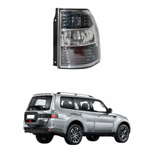 Lanterna Traseira Mitsubishi Pajero Full 4P 2007 Até 2014 Bicolor Cristal Lado Direito Passageiro