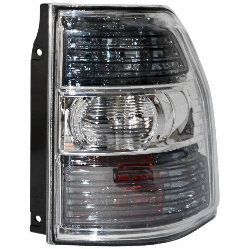 Lanterna Traseira Mitsubishi Pajero Full 4P 2007 Até 2014 Bicolor Cristal Lado Direito Passageiro