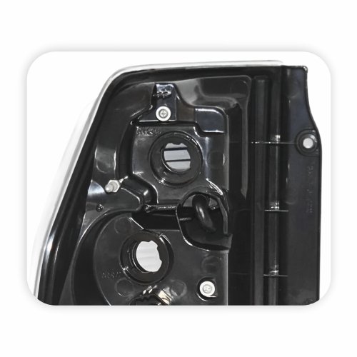 Lanterna Traseira Mitsubishi Pajero Full 4P 2007 Até 2014 Bicolor Cristal Lado Direito Passageiro