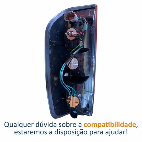 Lanterna Traseira Nissan Frontier 2008 2009 2010 2011 2012 2013 2014 2015 2016 Lado Direito Passageiro