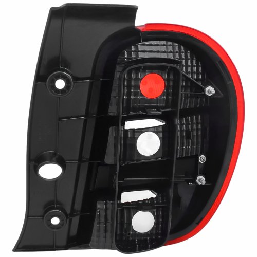 Lanterna Traseira Nissan March 2011 2012 2013 2014 Bicolor Cristal Lado Esquerdo Motorista