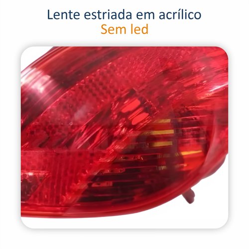 Lanterna Traseira Peugeot 308 Hatch 2011 Até 2015 Lado Direito Passageiro
