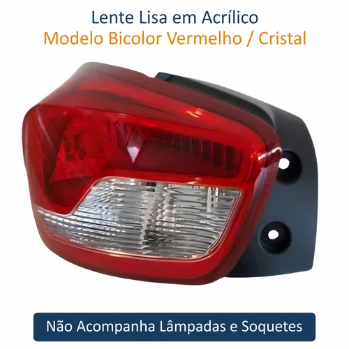 Lanterna Traseira Renault Kwid 2017 Até 2021 Lado Esquerdo Motorista