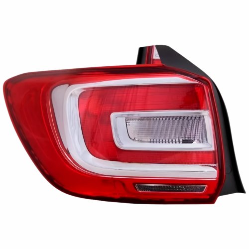 Lanterna Traseira Renault Logan 2014 Até 2019 Bicolor Cristal Lado Esquerdo Motorista