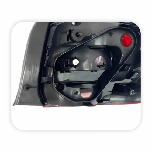 Lanterna Traseira Renault Logan 2014 Até 2019 Bicolor Cristal Lado Esquerdo Motorista