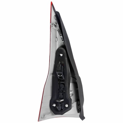 Lanterna Traseira Renault Megane Grantour 2010 2011 2012 Bicolor Cristal Com Friso Cromado Lado Direito Passageiro