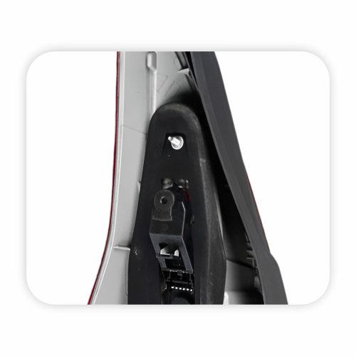 Lanterna Traseira Renault Megane Grantour 2010 2011 2012 Bicolor Cristal Com Friso Cromado Lado Direito Passageiro
