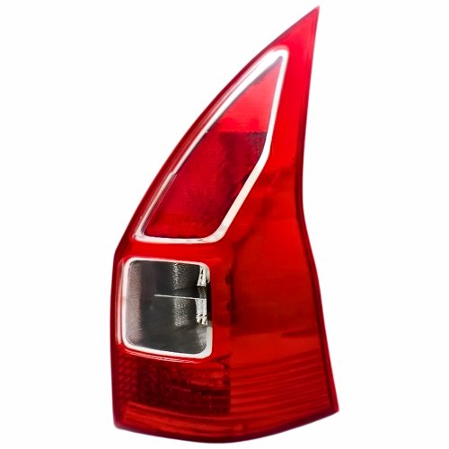 Lanterna Traseira Renault Megane Grantour 2010 2011 2012 Bicolor Cristal Com Friso Cromado Lado Esquerdo Motorista