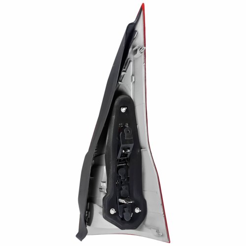 Lanterna Traseira Renault Megane Grantour 2010 2011 2012 Bicolor Cristal Com Friso Cromado Lado Esquerdo Motorista