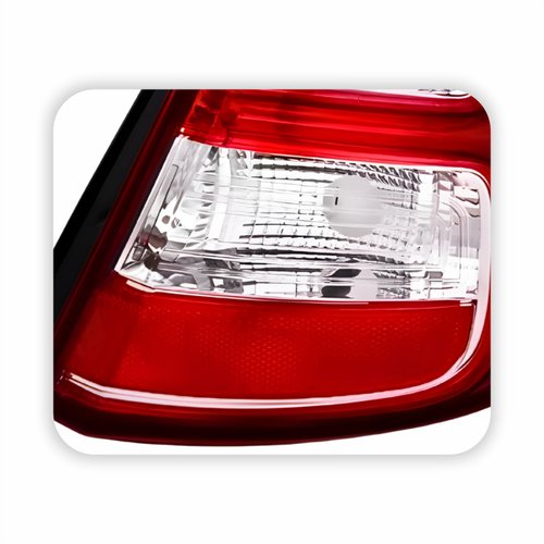 Lanterna Traseira Renault Sandero 2012 2013 2014 Bicolor Com Friso Cromado Lado Direito Passageiro