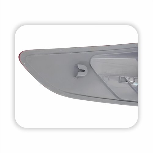 Lanterna Traseira Renault Fluence Sedan 2010 2011 2012 2013 2014 Canto Bicolor Cristal Sem Led Lado Direito Passageiro