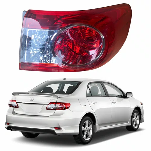 Lanterna Traseira Toyota Corolla 2012 2013 2014 Sem Led Canto Lado Direito Passageiro