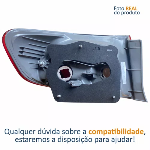 Lanterna Traseira Toyota Corolla 2012 2013 2014 Sem Led Canto Lado Direito Passageiro
