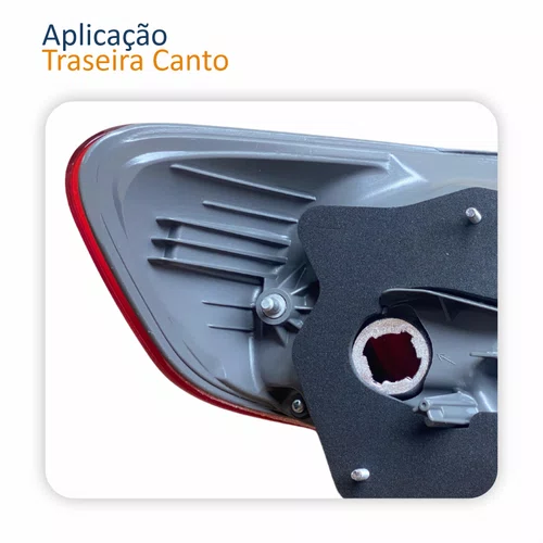 Lanterna Traseira Toyota Corolla 2012 2013 2014 Sem Led Canto Lado Direito Passageiro