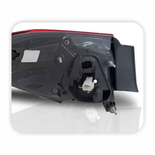 Lanterna Traseira Toyota Corolla 2015 2016 2017 Canto Bicolor Cristal Sem Led Lado Direito Passageiro