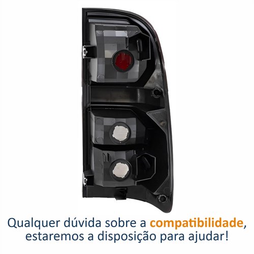 Lanterna Traseira Toyota Hilux Srv 2012 Até 2015 Lado Esquerdo Motorista