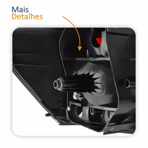 Lanterna Traseira Volkswagen Polo 2023 2024 2025 Fumê Lado Direito Passageiro