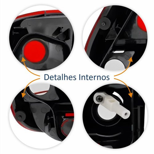 Lanterna Traseira Vw Fox 2003 Até 2010 Lado Direito Passageiro