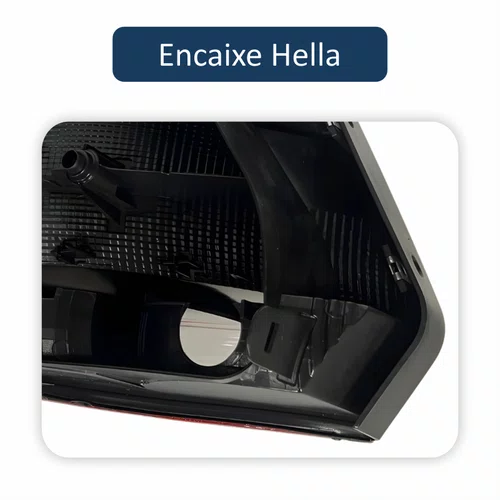 Lanterna Traseira Vw Gol G6 2013 Até 2016 Encaixe Hella Lado Direito Passageiro