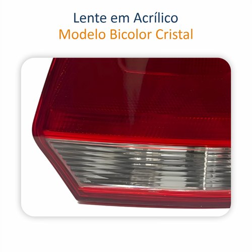 Lanterna Traseira Vw Gol G6 2013 Até 2016 Encaixe Hella Lado Direito Passageiro