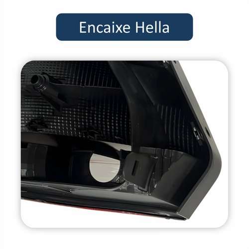 Lanterna Traseira Vw Gol G6 2013 Até 2016 Encaixe Hella Lado Direito Passageiro