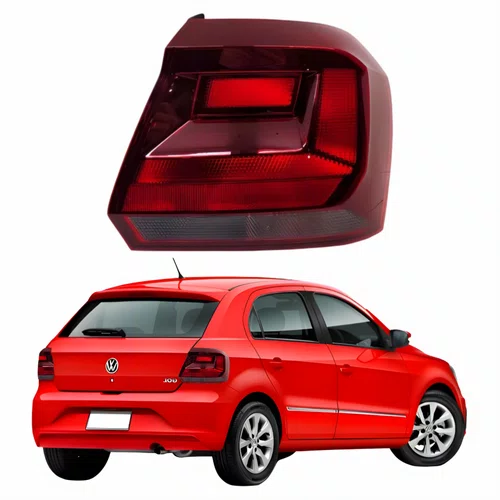 Lanterna Traseira Vw Gol G7 2016 Até 2018 Fumê Lado Direito Passageiro