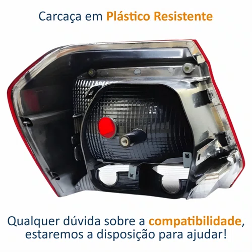 Lanterna Traseira Vw Gol G8 2018 Até 2023 Lado Direito Passageiro