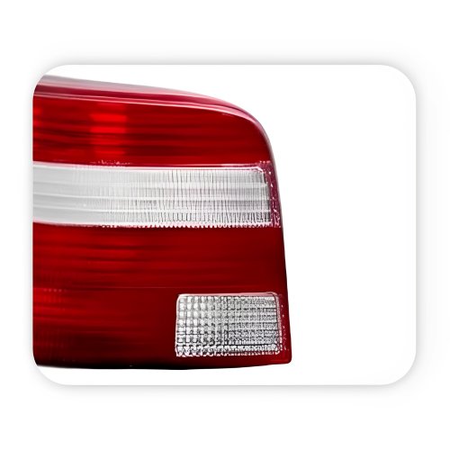 Lanterna Traseira Vw Golf 1999 Até 2006 Bicolor Lado Esquerdo Motorista